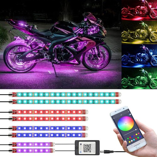 Motorrad led rgb - 8x,