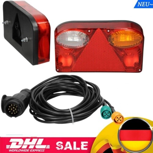 Rückleuchten set polig 5m - 13,
