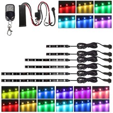 6in1 Motorrad RGB LED Streifen