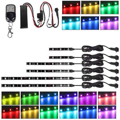 6in1 motorrad rgb led streifen - motorrad,
