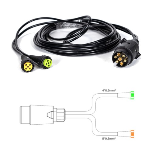 Kabelsatz stecker 7 - kabelsatz, 7-polig