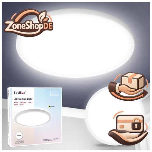 Bestluz led deckenlampe 6500k - bestluz,