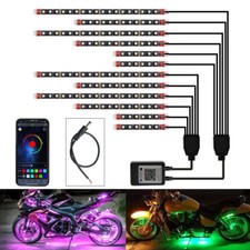  KIT Motorrad LED RGB Streifen