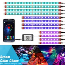 Motorrad LED RGB Streifen