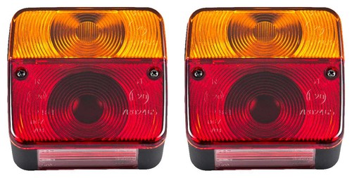 Anhänger rückleuchten set - 2x,