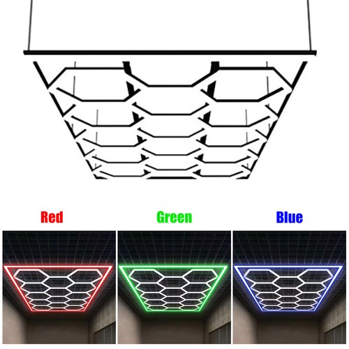 14x hexagon led lampe röhren - lampe,